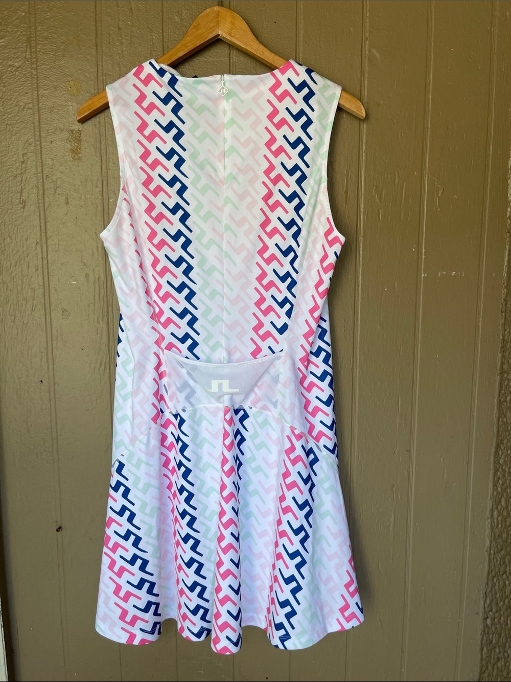 J.Lindeberg Helena Print Dress Size L - Picture 4 of 12